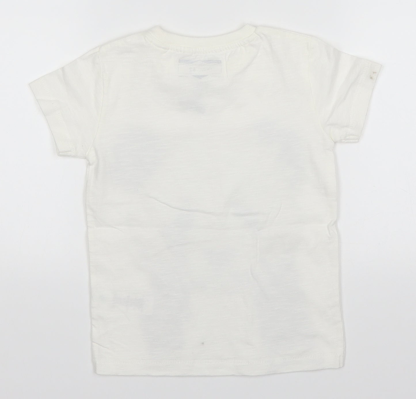 NEXT Boys White   Basic T-Shirt Size 2-3 Years