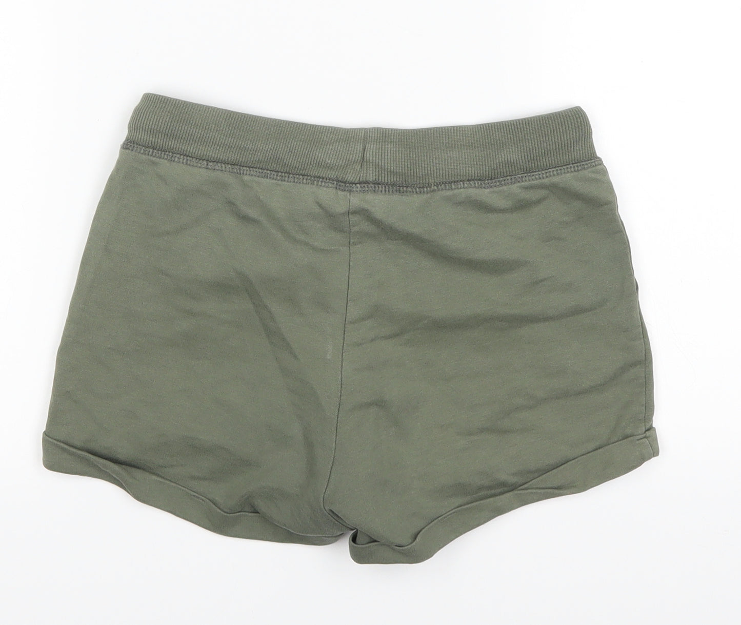 H&M Girls Green   Hot Pants Shorts Size 10-11 Years