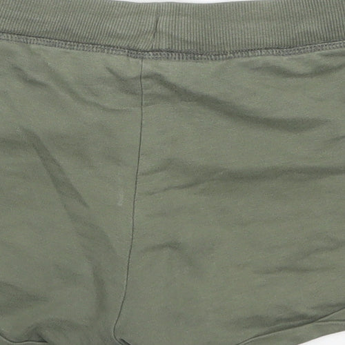 H&M Girls Green   Hot Pants Shorts Size 10-11 Years