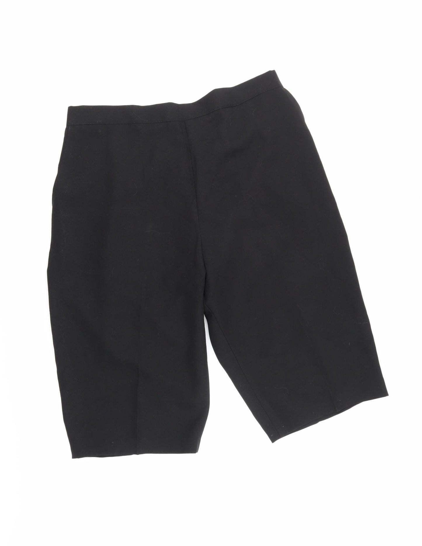 Preworn Womens Black   Cargo Shorts Size 24
