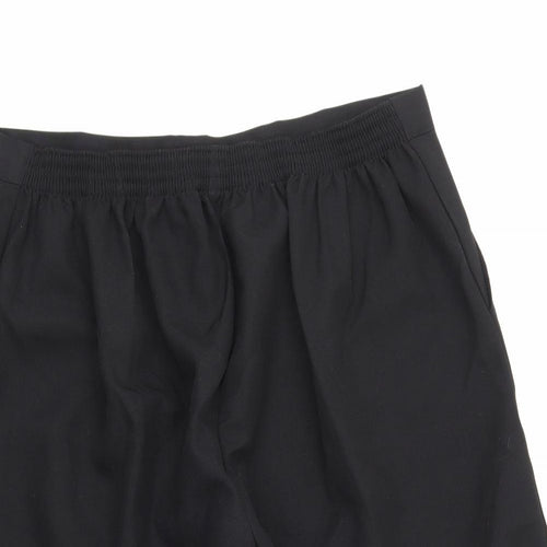 Preworn Womens Black   Cargo Shorts Size 24
