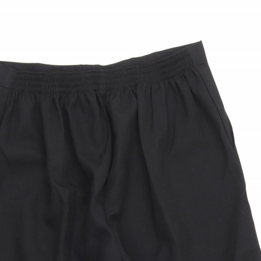 Preworn Womens Black   Cargo Shorts Size 24