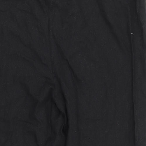 Evans Womens Black   Cargo Shorts Size 24