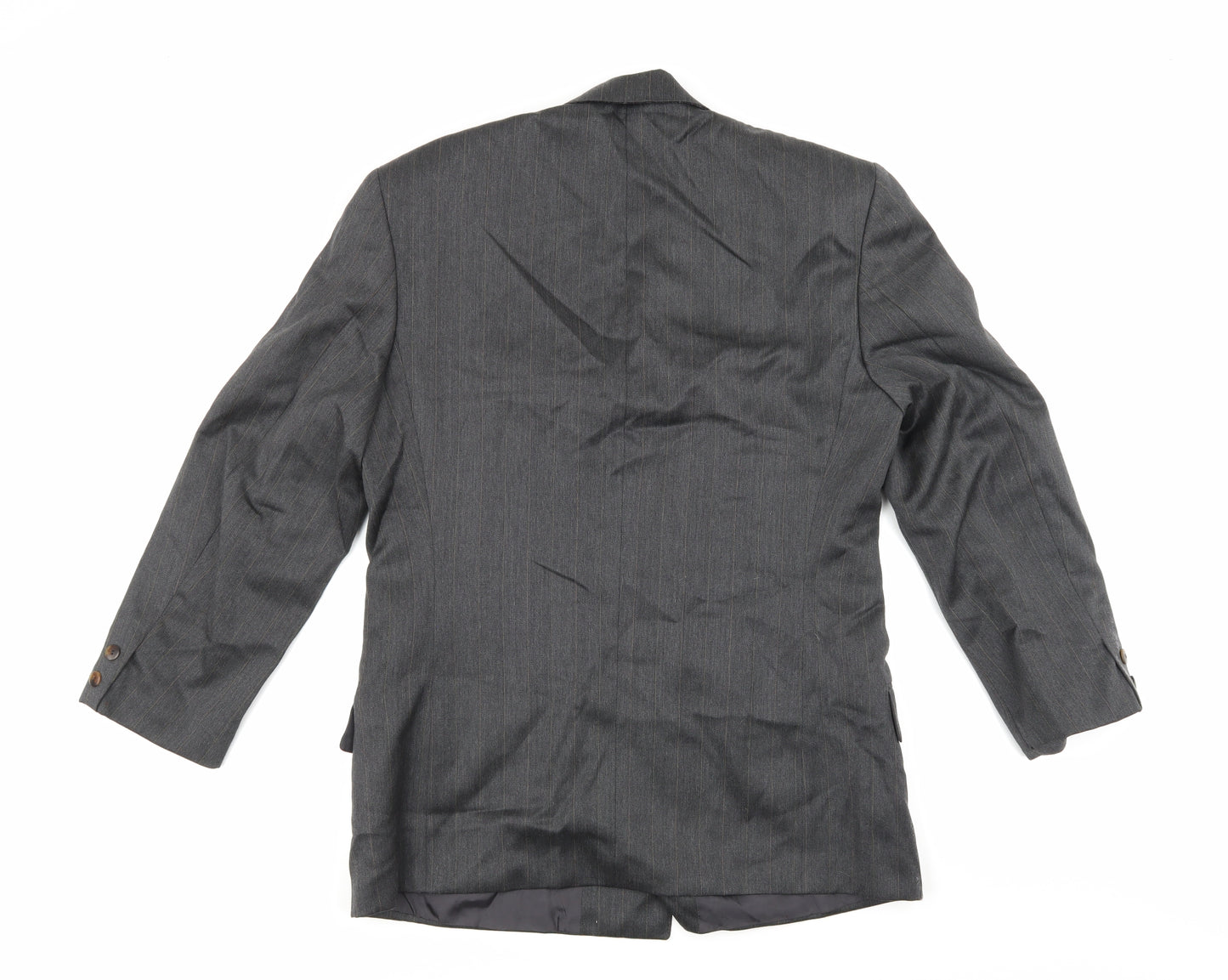 Principles Mens Grey Striped  Jacket Suit Jacket