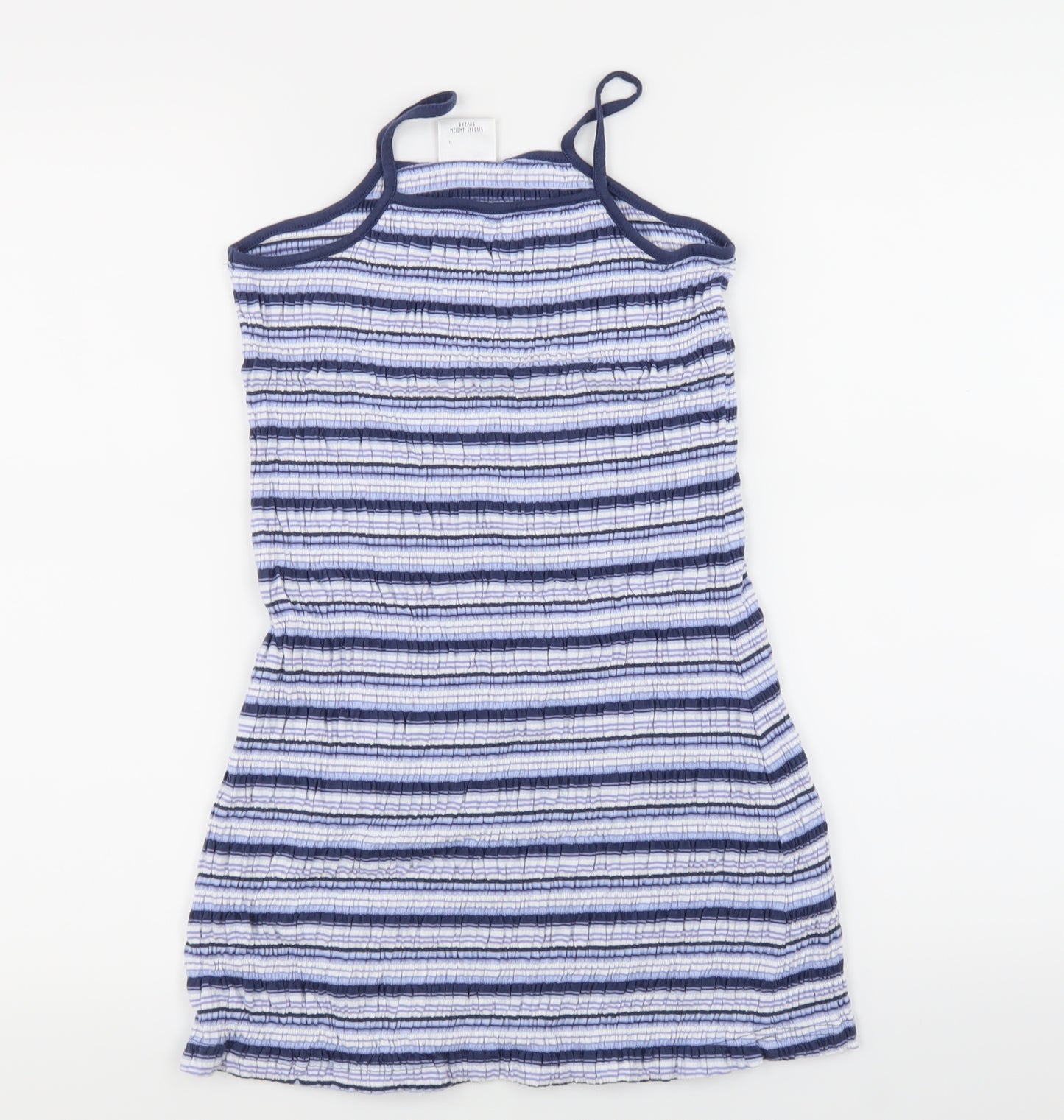 NEXT Girls Blue Striped  A-Line  Size 9 Years
