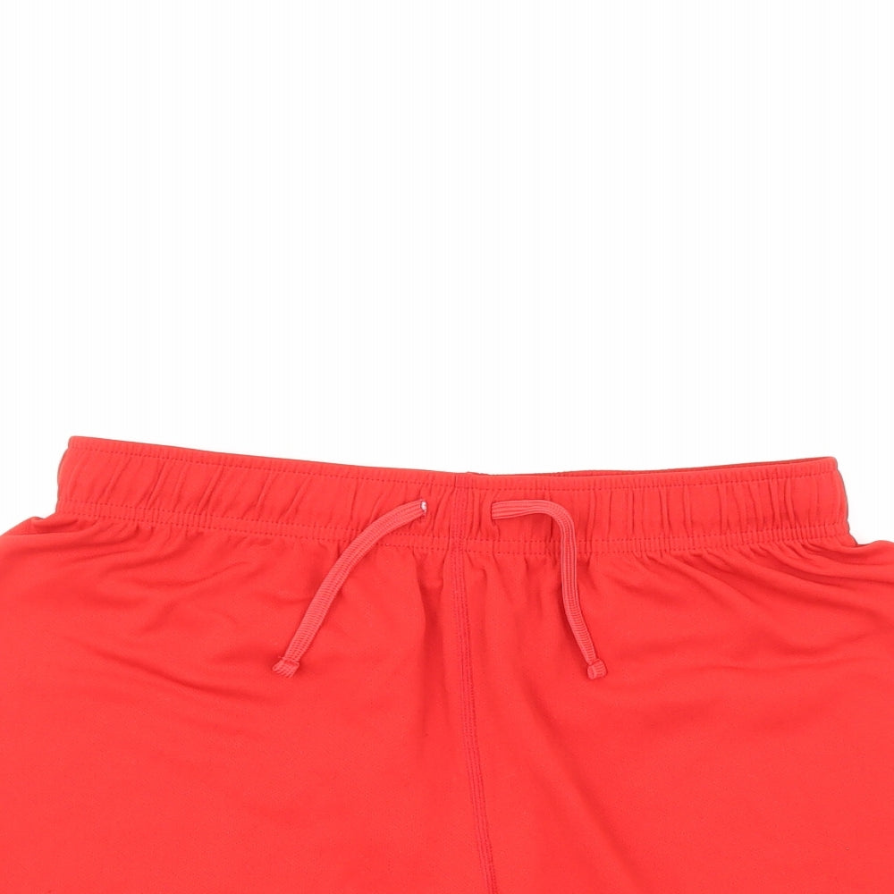 H&M Boys Red   Sweat Shorts Size 12-13 Years