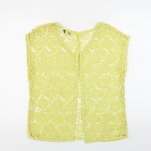 NEXT Womens Yellow   Basic Blouse Size 12