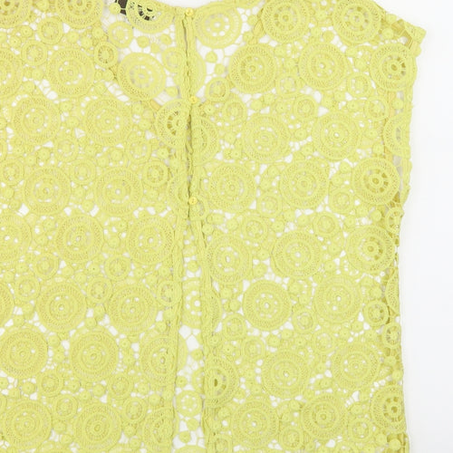 NEXT Womens Yellow   Basic Blouse Size 12