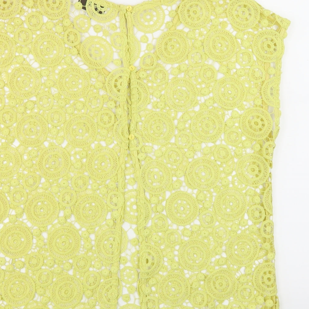 NEXT Womens Yellow   Basic Blouse Size 12
