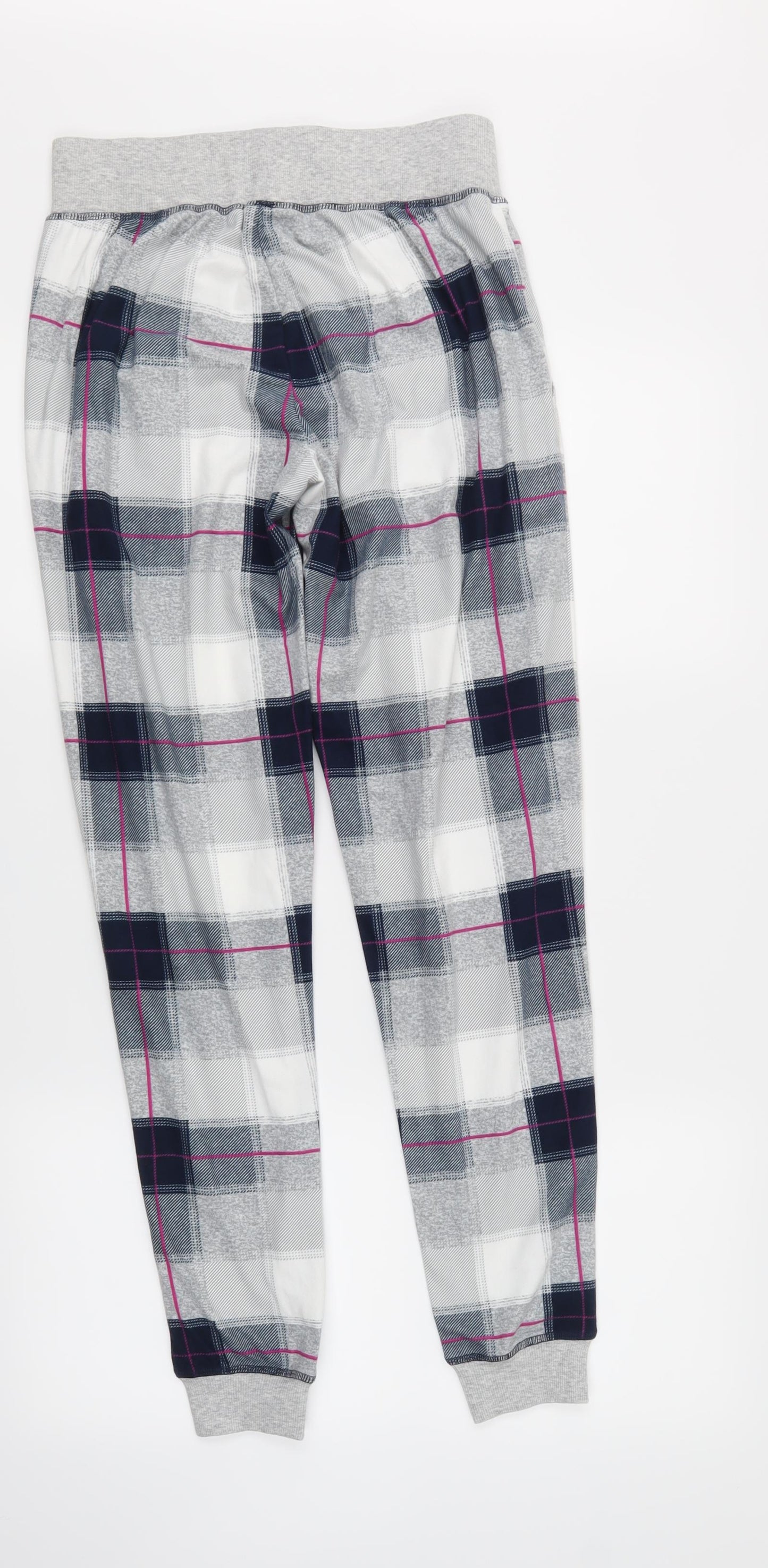 Preworn Womens Multicoloured Check  Jogger Leggings  L27 in