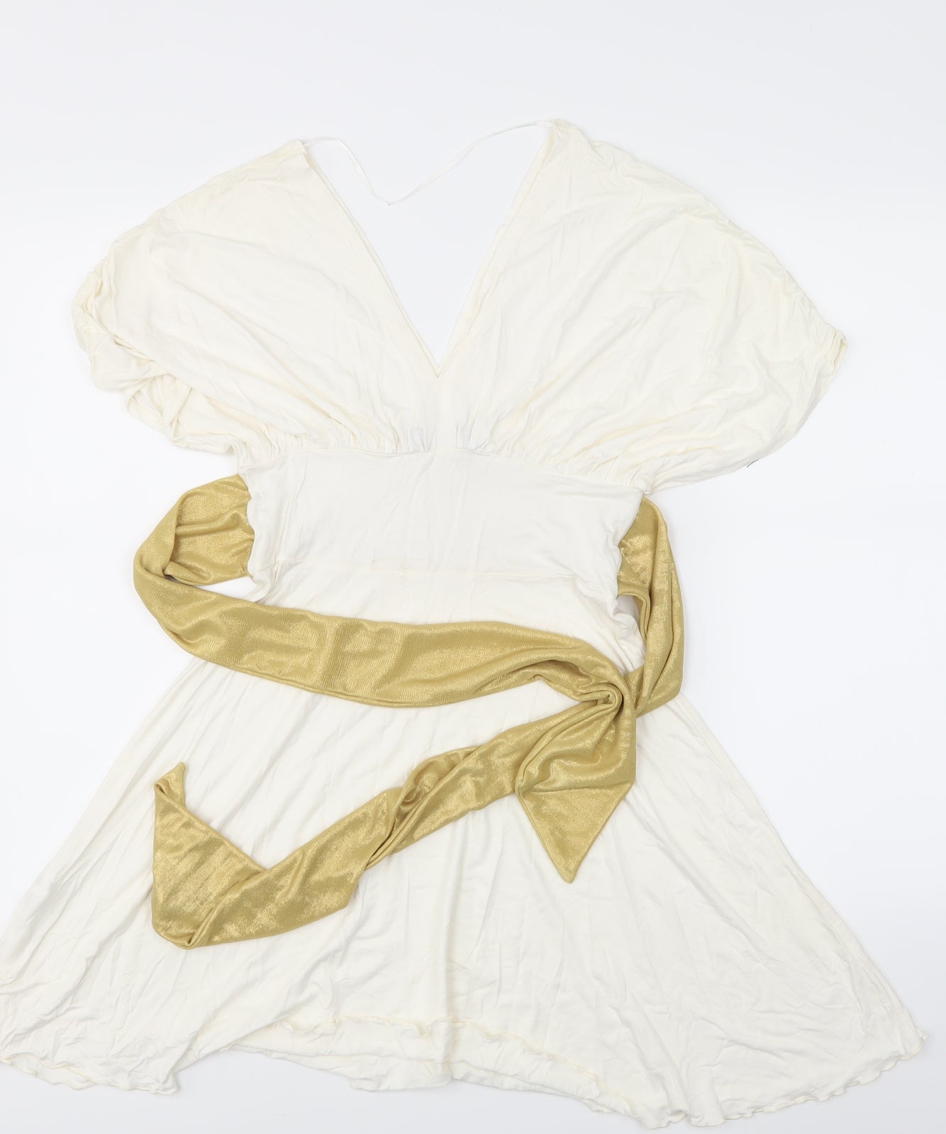 Rare Womens White   A-Line  Size 10
