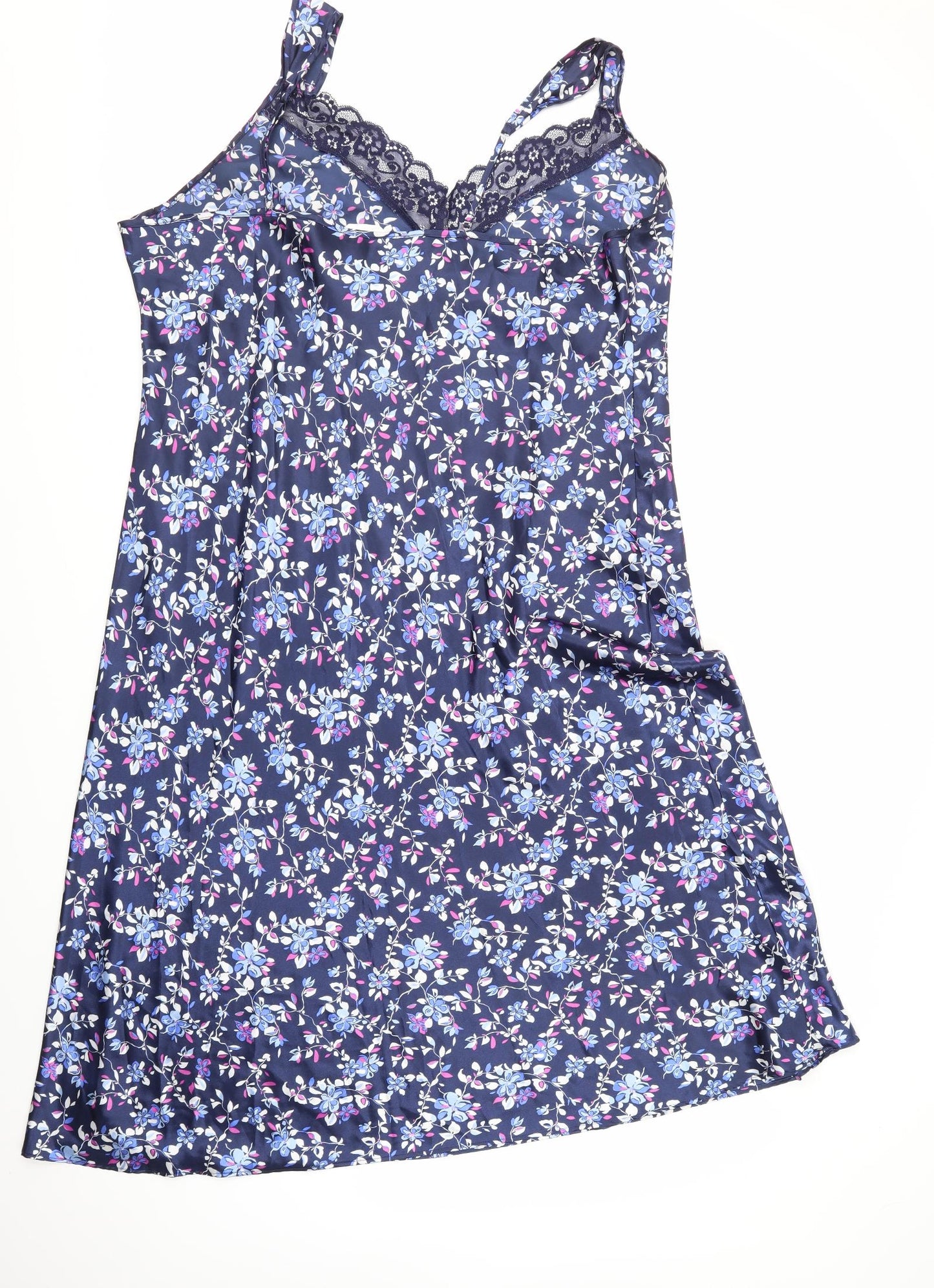 Indigo Sky Womens Multicoloured Floral  Chemise Dress Size 22