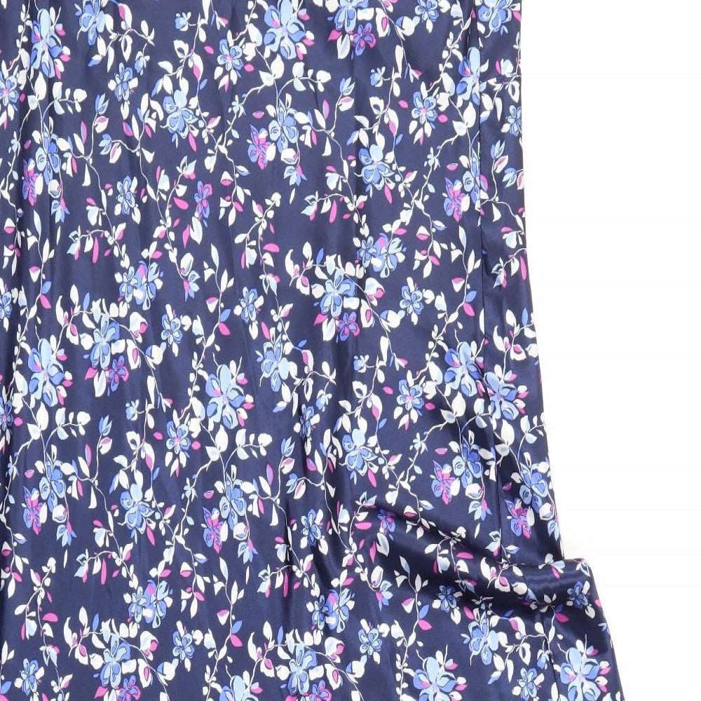 Indigo Sky Womens Multicoloured Floral  Chemise Dress Size 22