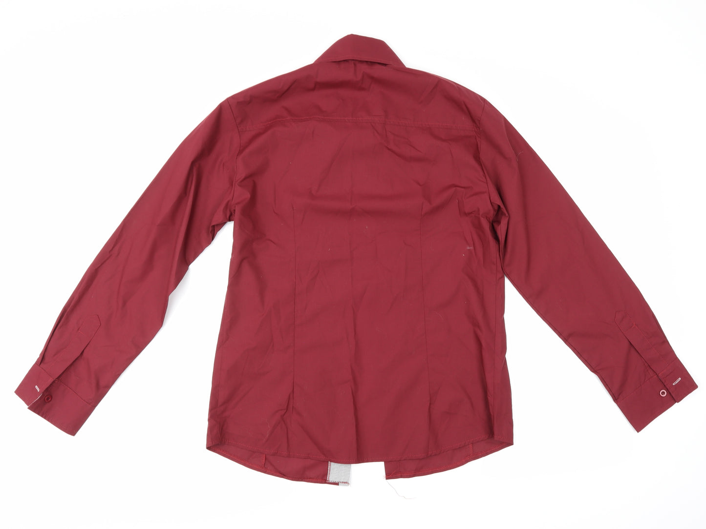 vska Mens Red    Dress Shirt Size L
