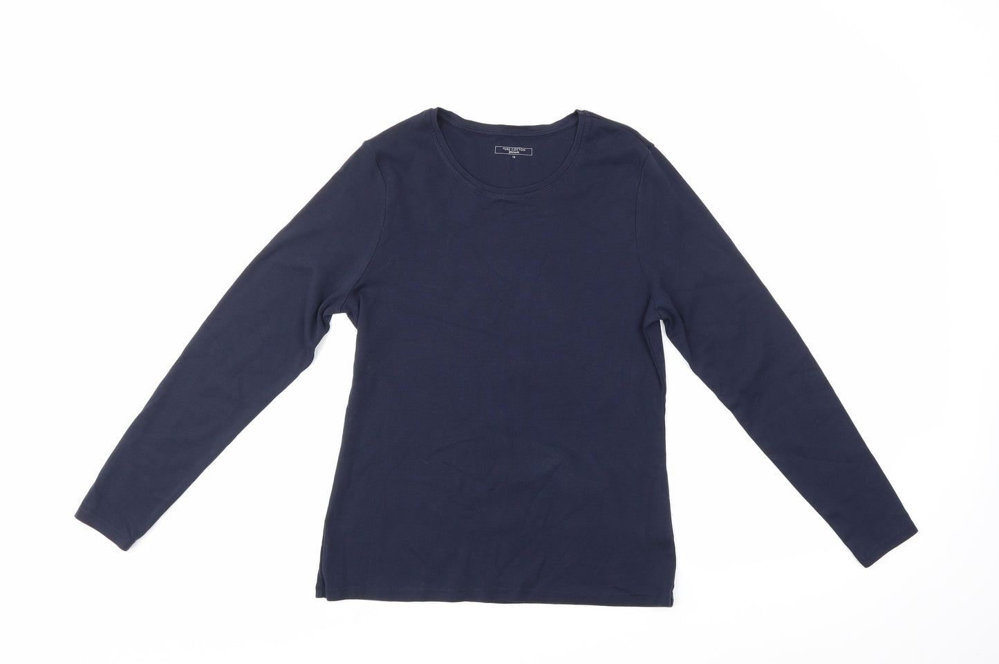 John Lewis Womens Blue   Pullover Jumper Size 16