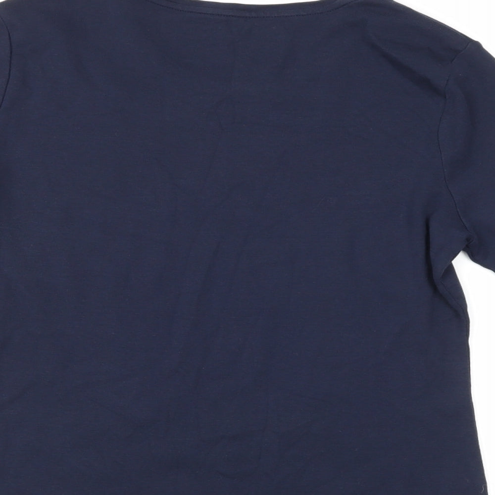 John Lewis Womens Blue   Pullover Jumper Size 16