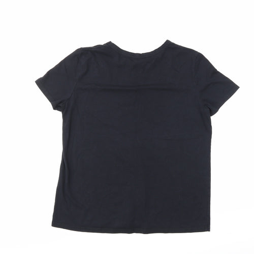 Zara Womens Black   Basic T-Shirt