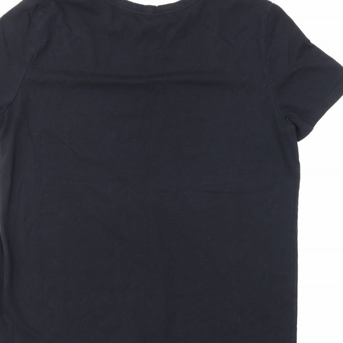 Zara Womens Black   Basic T-Shirt