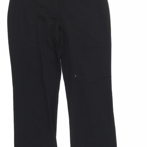 M&S Collection Womens Black   Trousers  Size M L30 in
