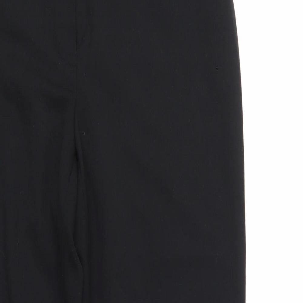 M&S Collection Womens Black   Trousers  Size M L30 in