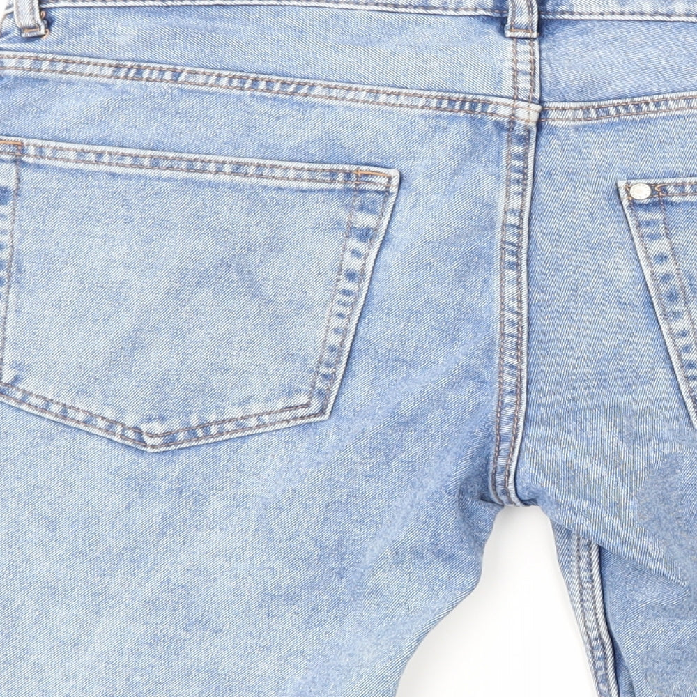 Preworn Mens Blue   Cargo Shorts Size 34