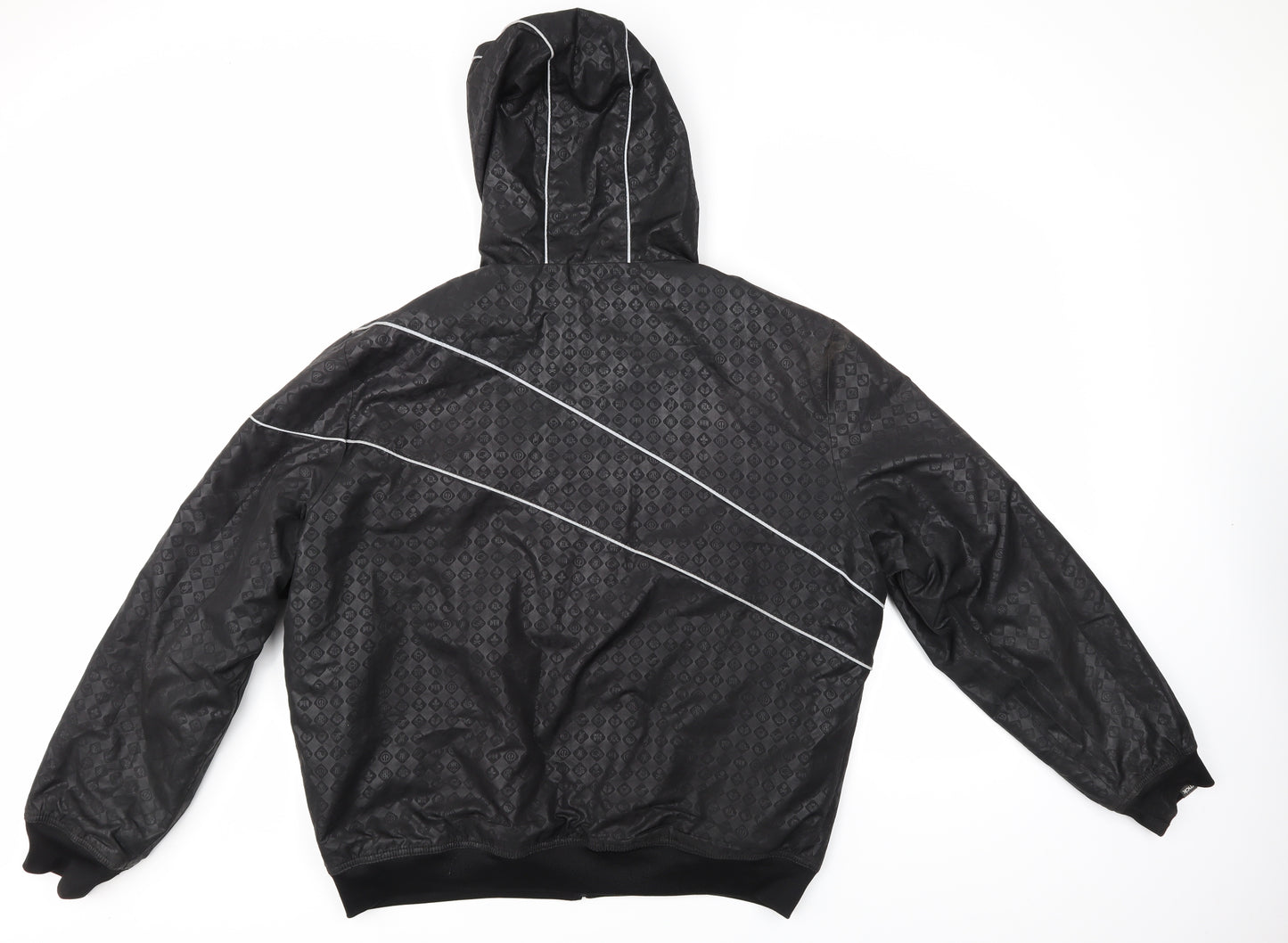 McKenzie Mens Black Geometric  Jacket  Size XL