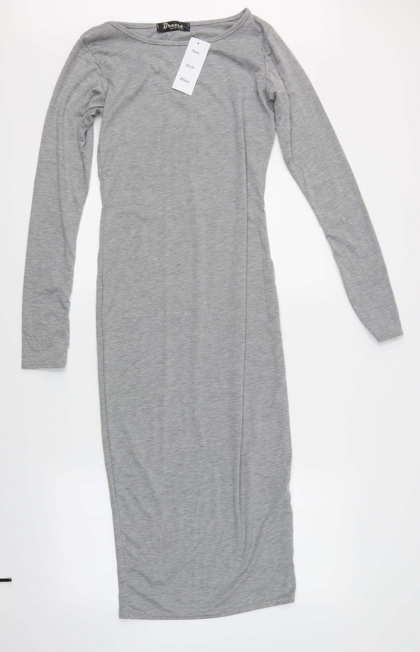 Brezza Womens Grey   Jumper Dress