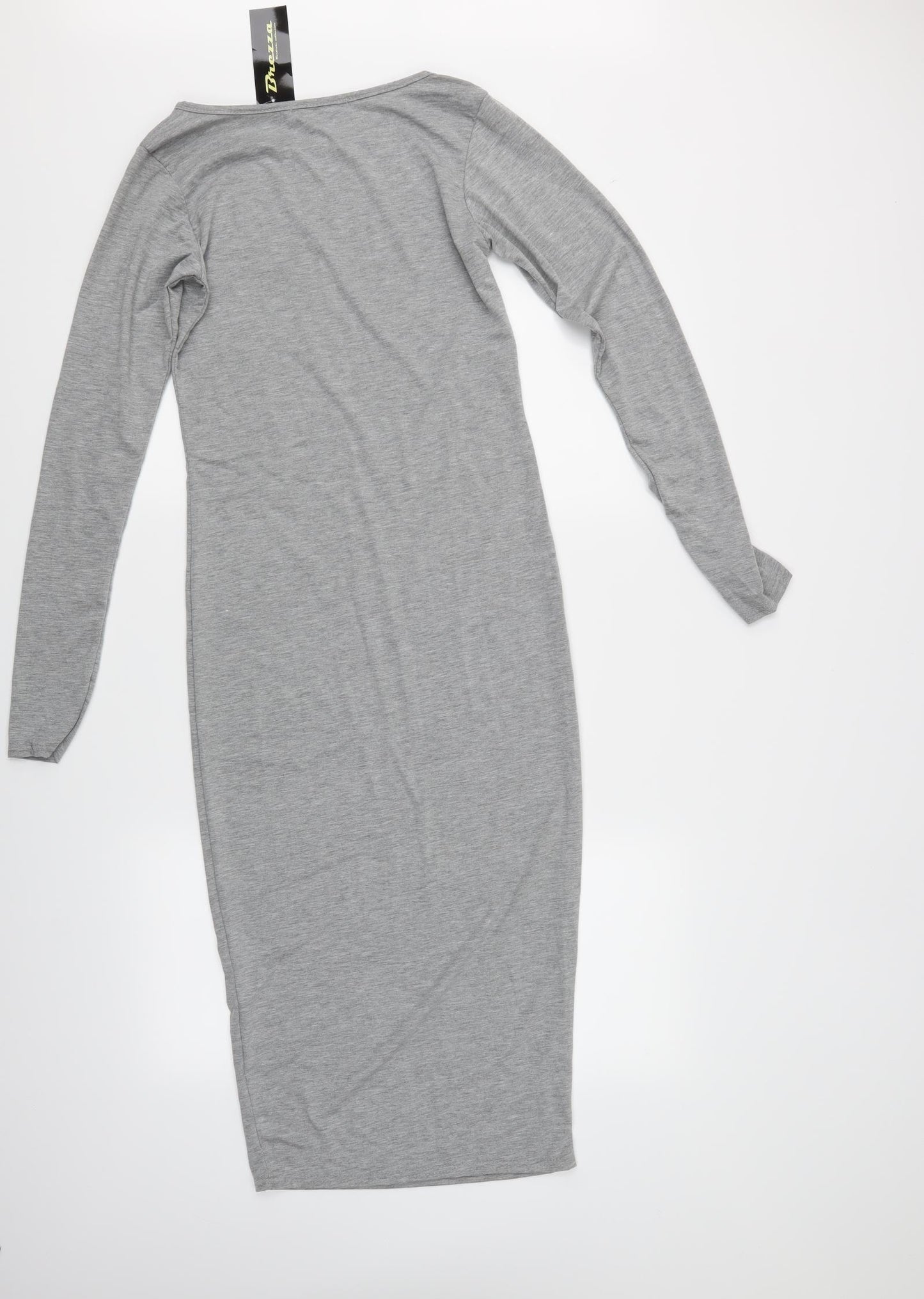 Brezza Womens Grey   Jumper Dress