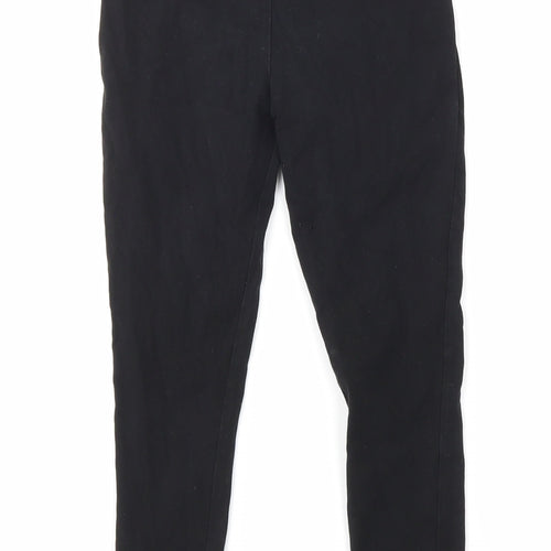 Primark Girls Black   Jogger Trousers Size 7-8 Years