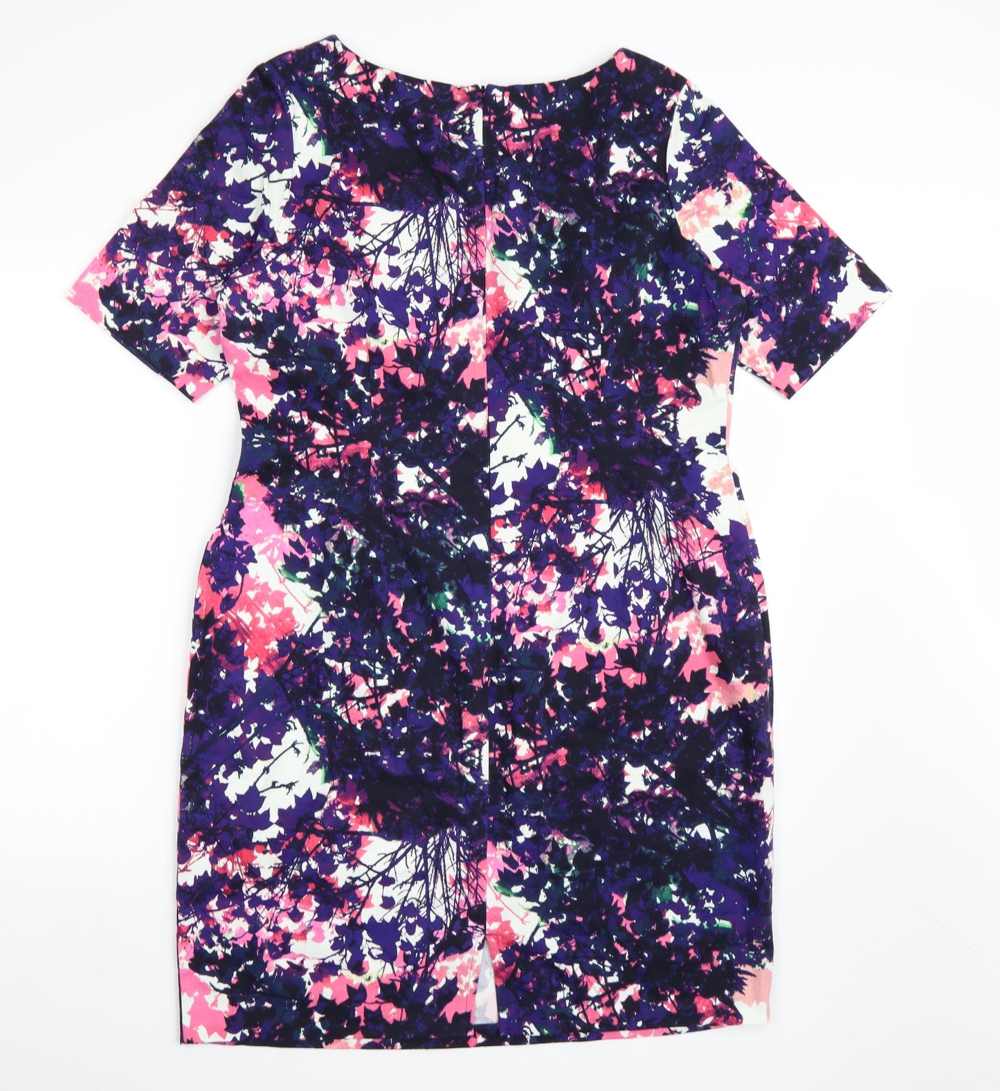 Papaya Womens Purple Floral  A-Line  Size 18