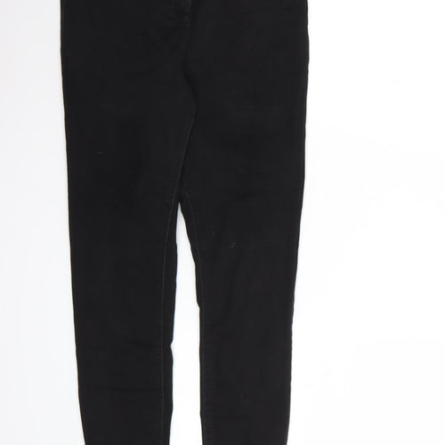 Papaya Womens Black  Denim Skinny Jeans Size 12 L26 in