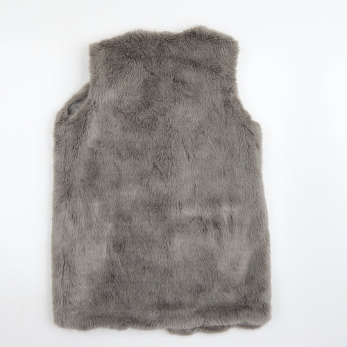 New Look Womens Grey   Jacket Coatigan Size 10