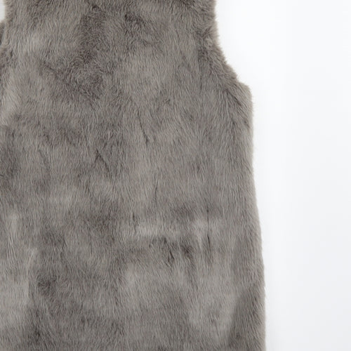 New Look Womens Grey   Jacket Coatigan Size 10