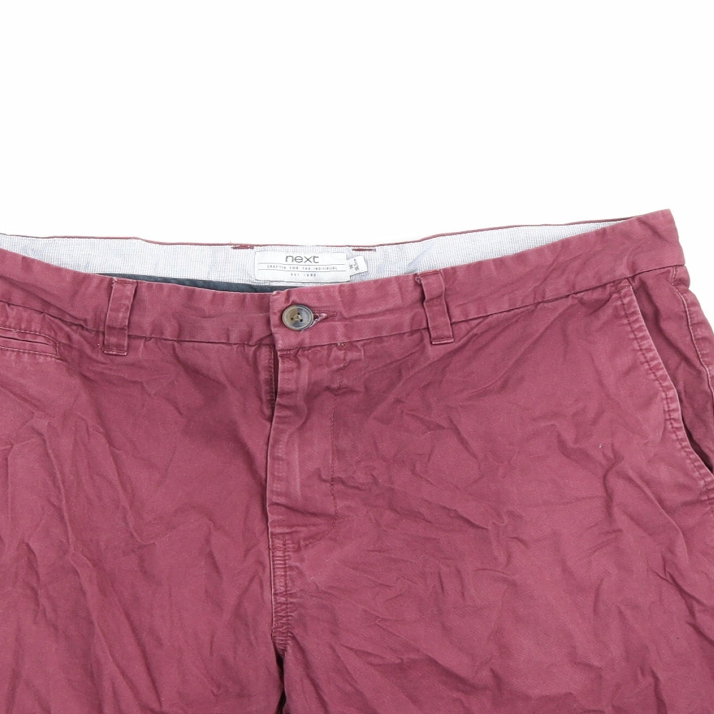 NEXT Mens Purple   Chino Shorts