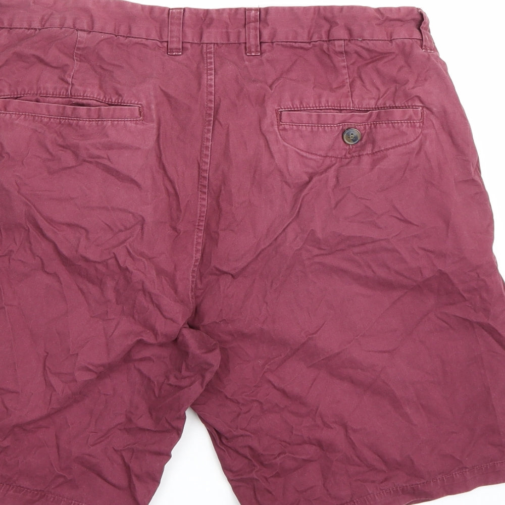 NEXT Mens Purple   Chino Shorts