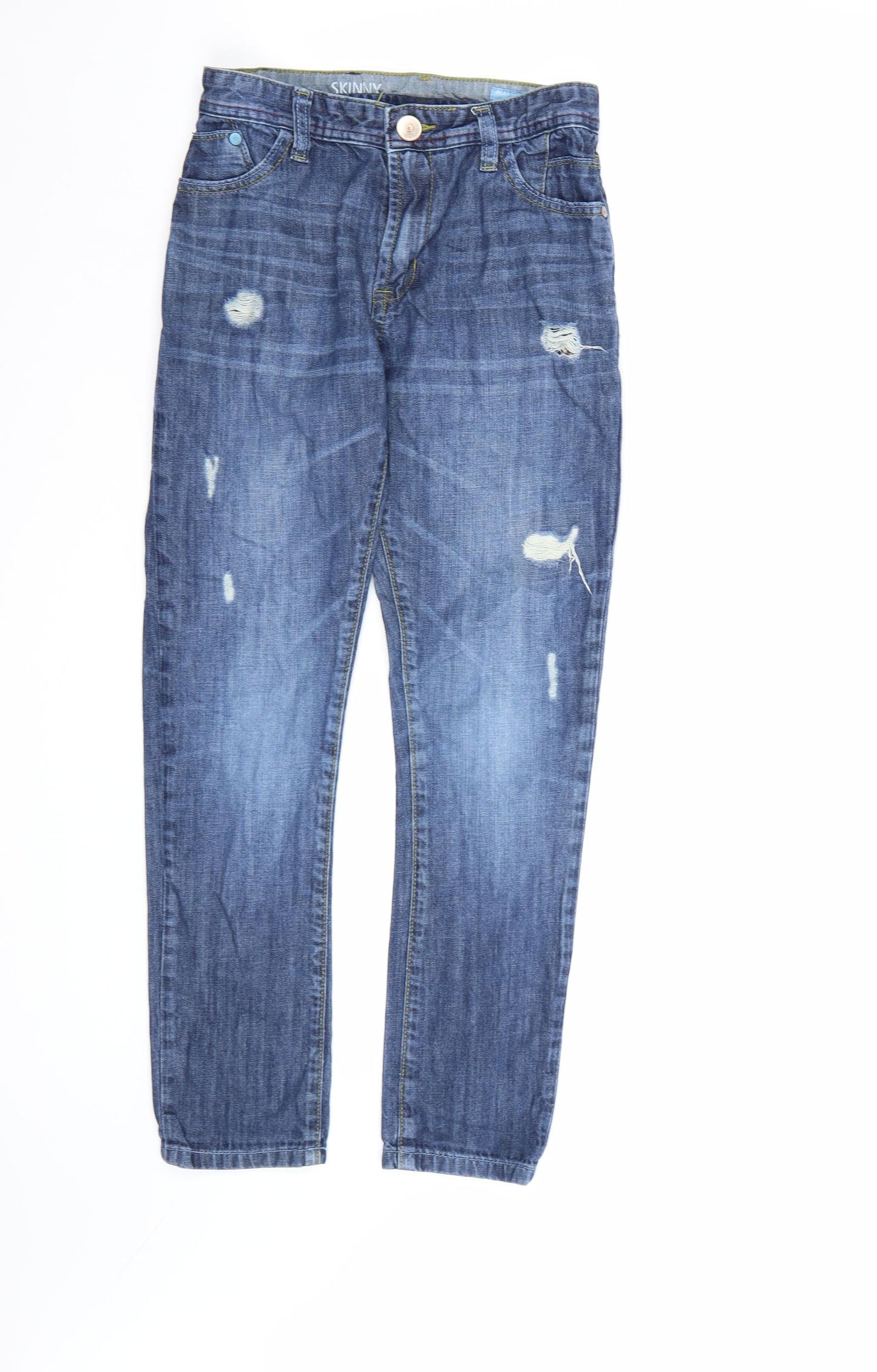 NEXT Boys Blue  Denim Straight Jeans Size 11 Years