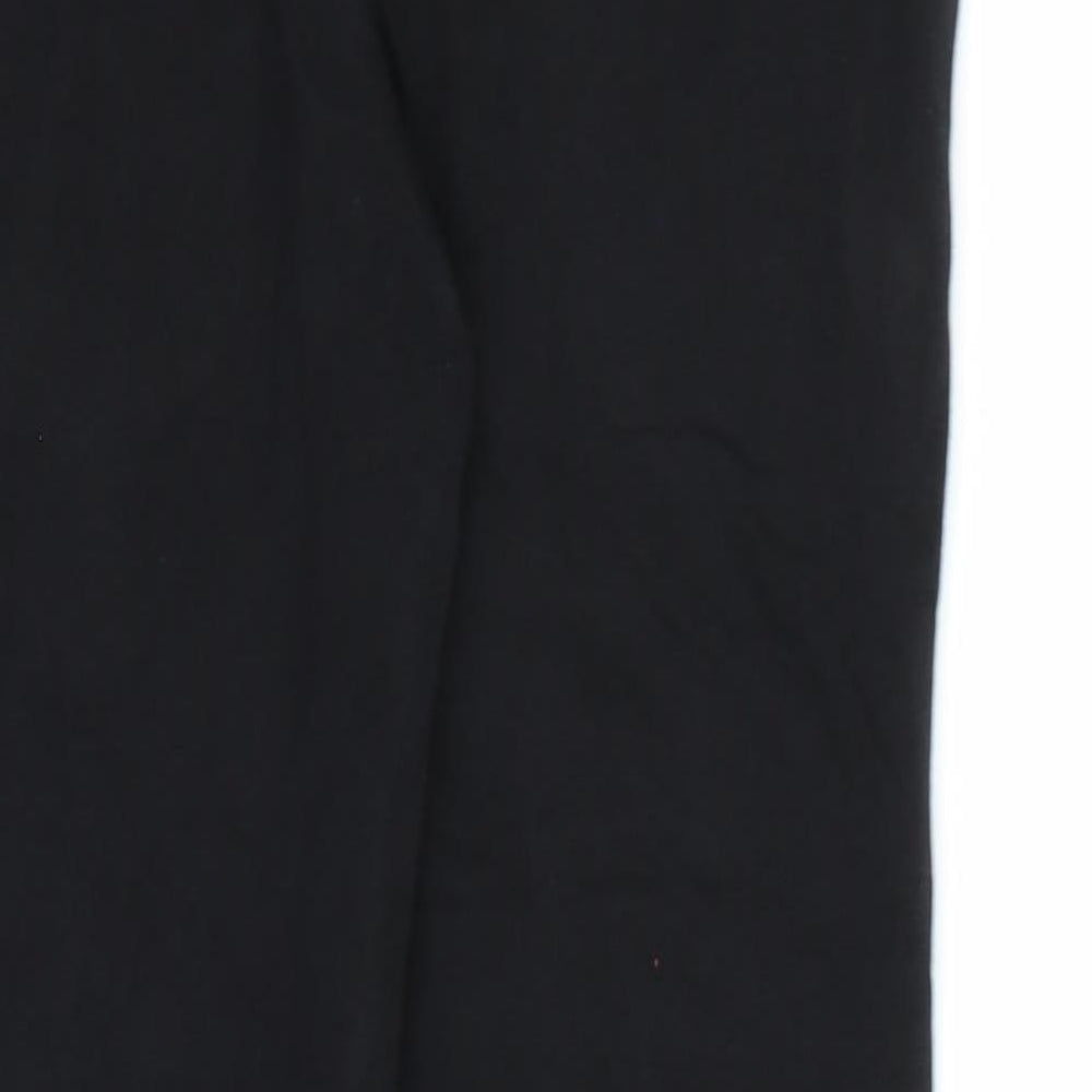 George Boys Black  Jersey Jogger Trousers Size 7-8 Years