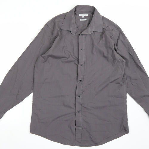 Taylor & Wright Mens Grey    Dress Shirt Size 16.5