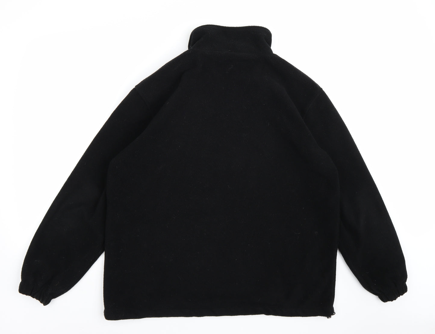 JBC Collection Mens Black  Fleece Jacket  Size L