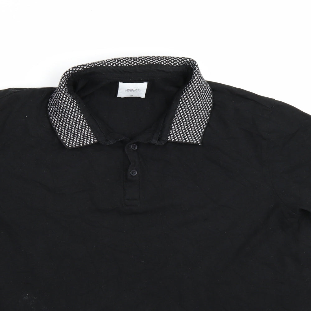 Burton London  Mens Black    Polo Size XL