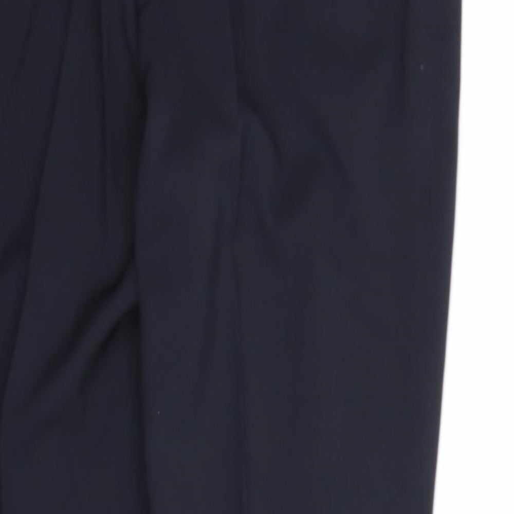 Preworn Mens Blue  Rayon Dress Pants Trousers  L29 in