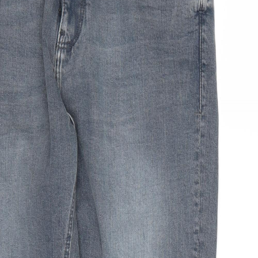 Pull&Bear Mens Blue  Denim Skinny Jeans Size S L28 in