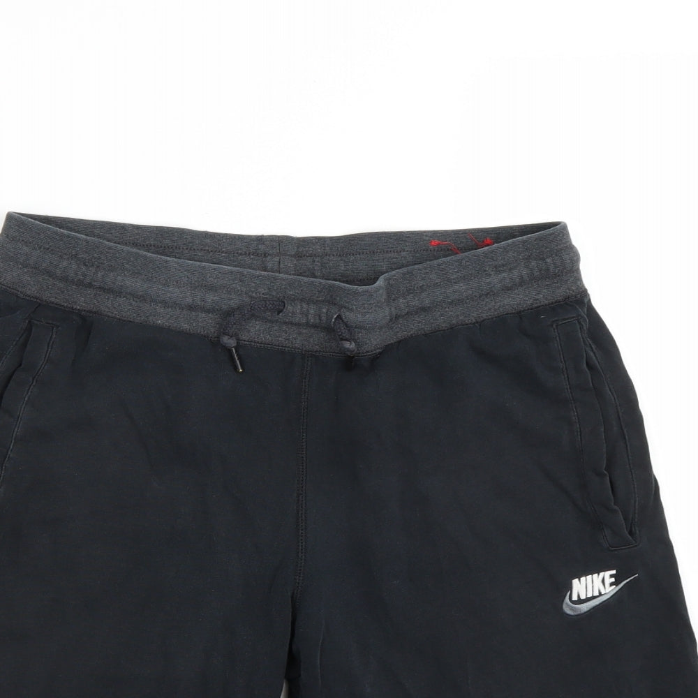 Nike Mens Black   Sweat Shorts Size S