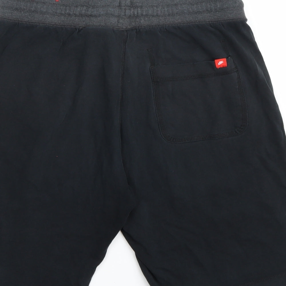 Nike Mens Black   Sweat Shorts Size S