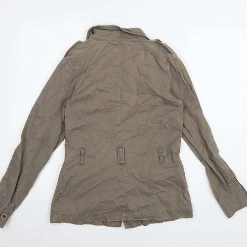 Dorothy Perkins Womens Green  Denim Jacket  Size 8