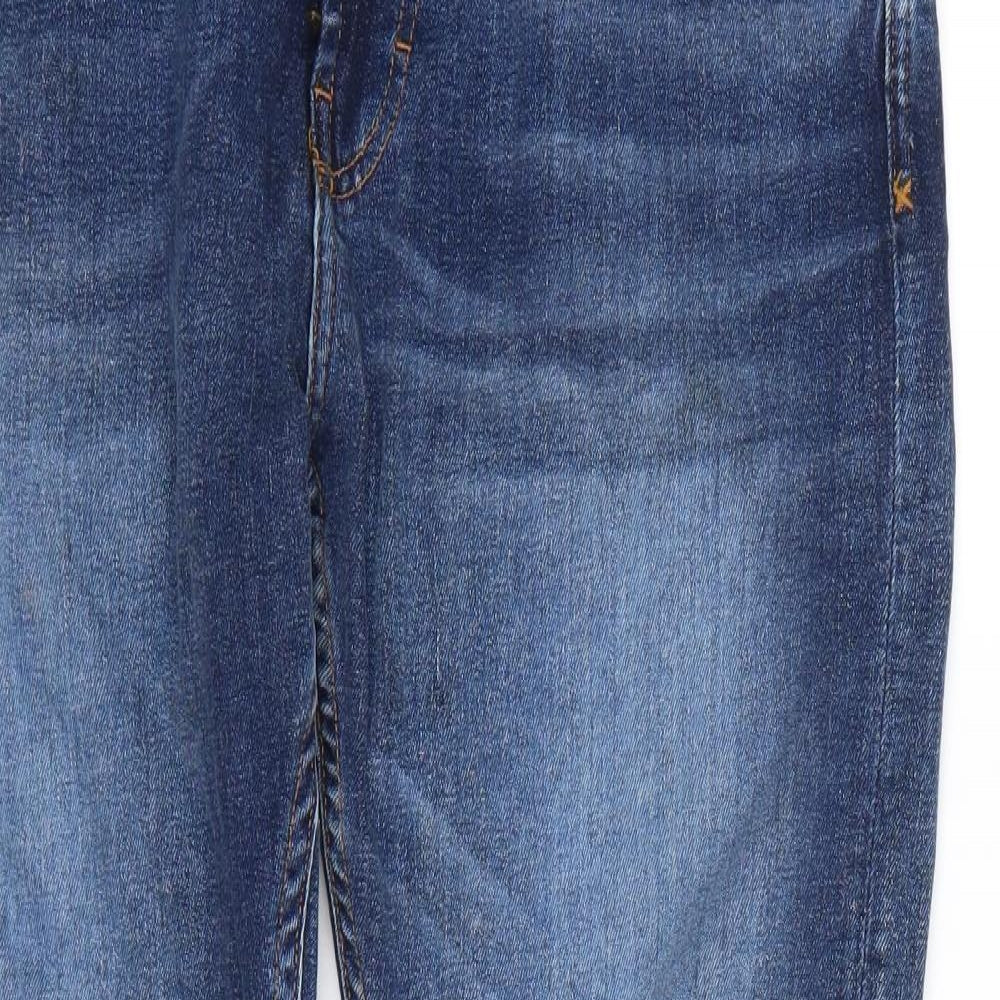 ZARA Man Mens Blue  Denim Straight Jeans Size S L28 in