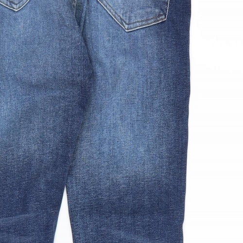 ZARA Man Mens Blue  Denim Straight Jeans Size S L28 in