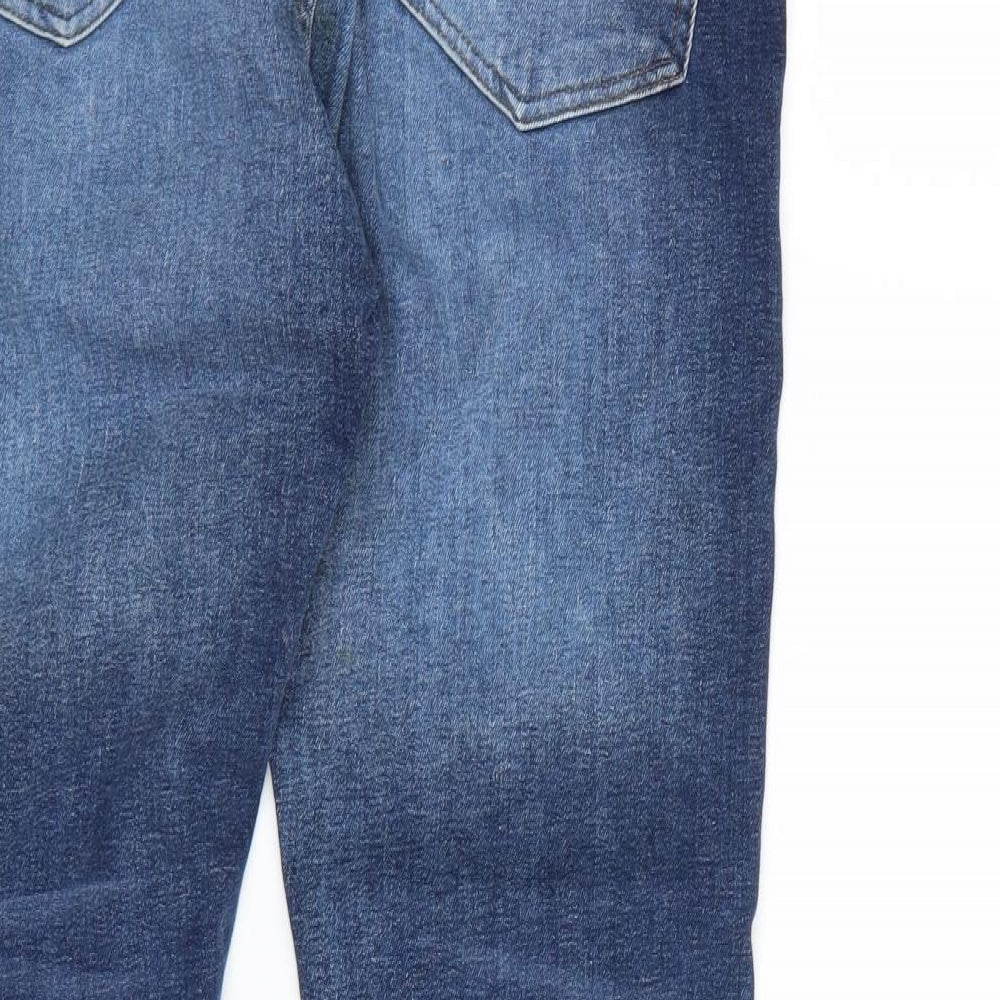 ZARA Man Mens Blue  Denim Straight Jeans Size S L28 in