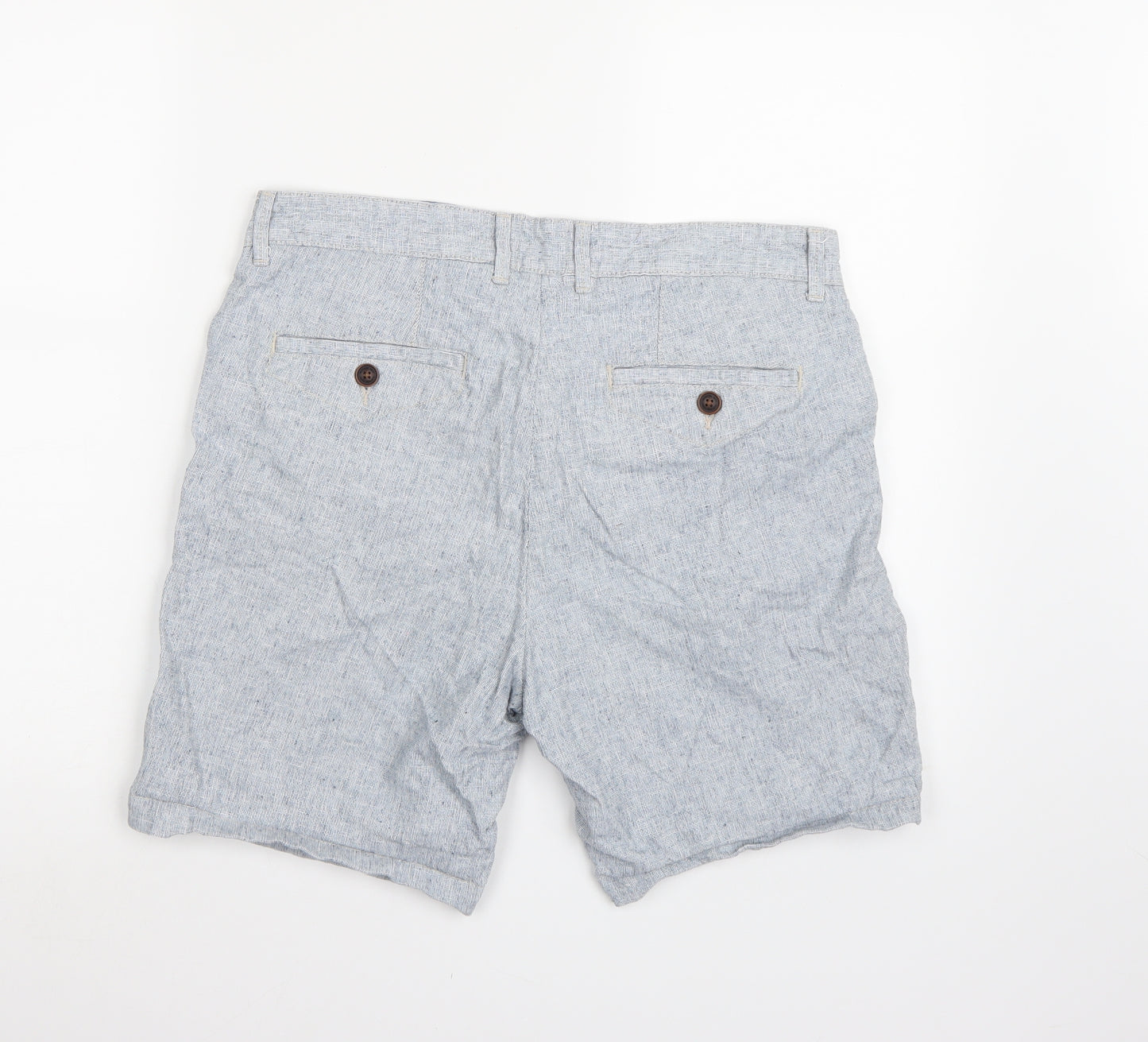 Burton London  Mens Blue   Chino Shorts