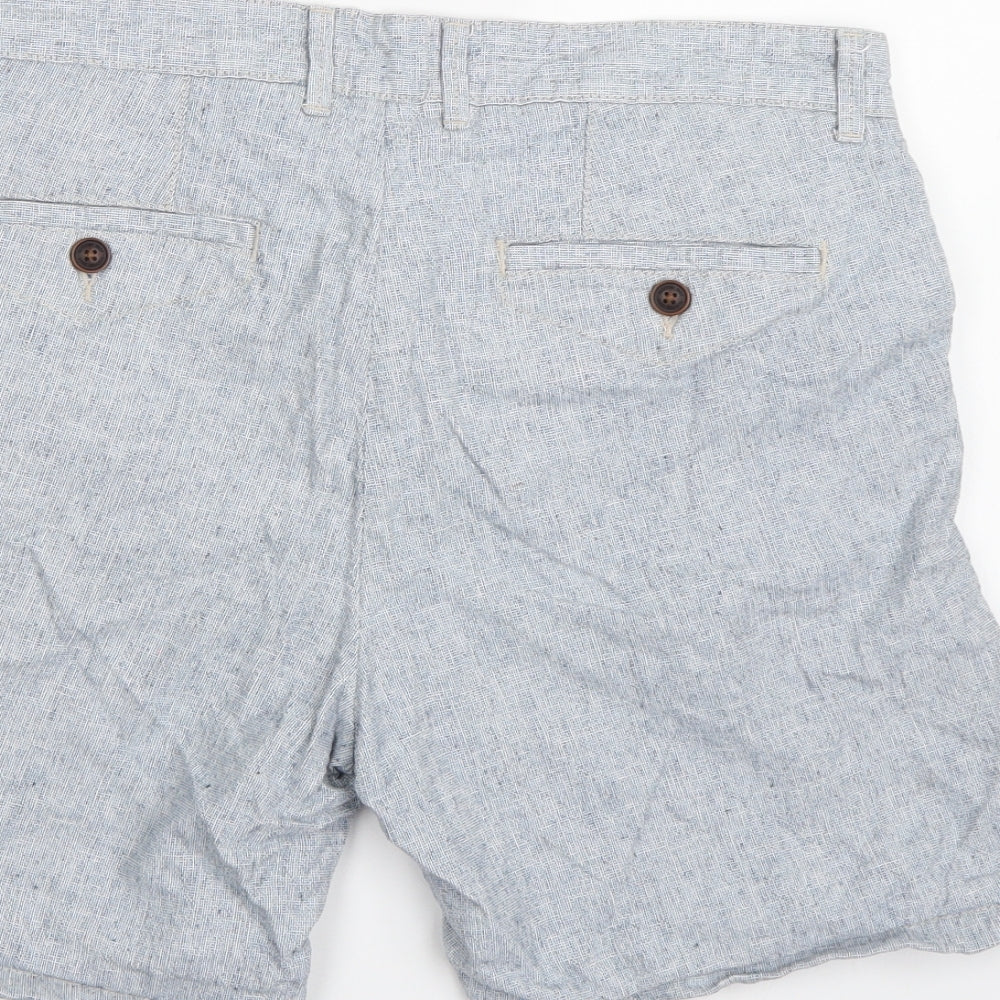 Burton London  Mens Blue   Chino Shorts